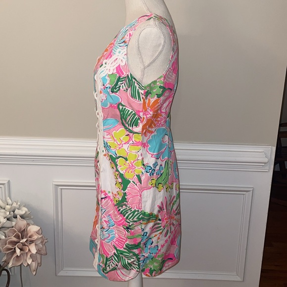 Lilly Pulitzer‎ for Target 20th Anniversary Floral Shift Dress Size 8 - Picture 8 of 14